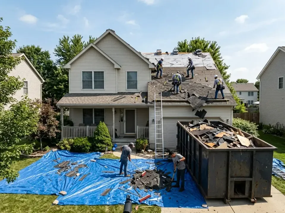 roof-replacement-debris-remova-004 — frequently asked questions, Cheapest Dumpster Rentals in Burley, ID